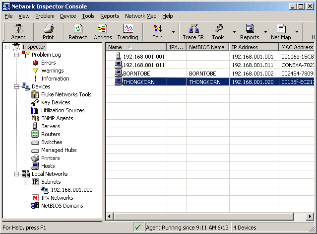 fluke network inspector key fluke network inspector key